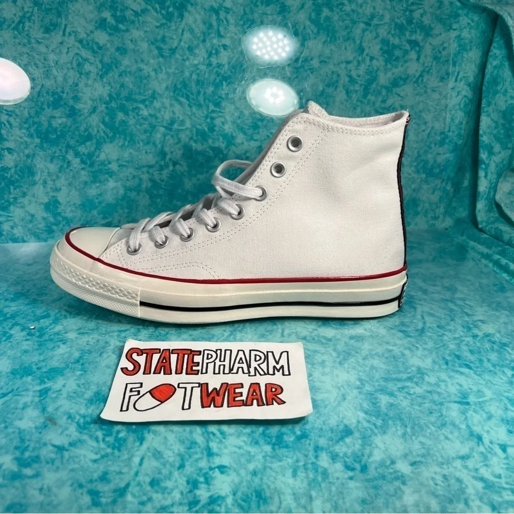 Converse Chuck 70 Hi Shoe Palace Men's White Retro High Top Shoes Sneakers - Picture 2 of 7